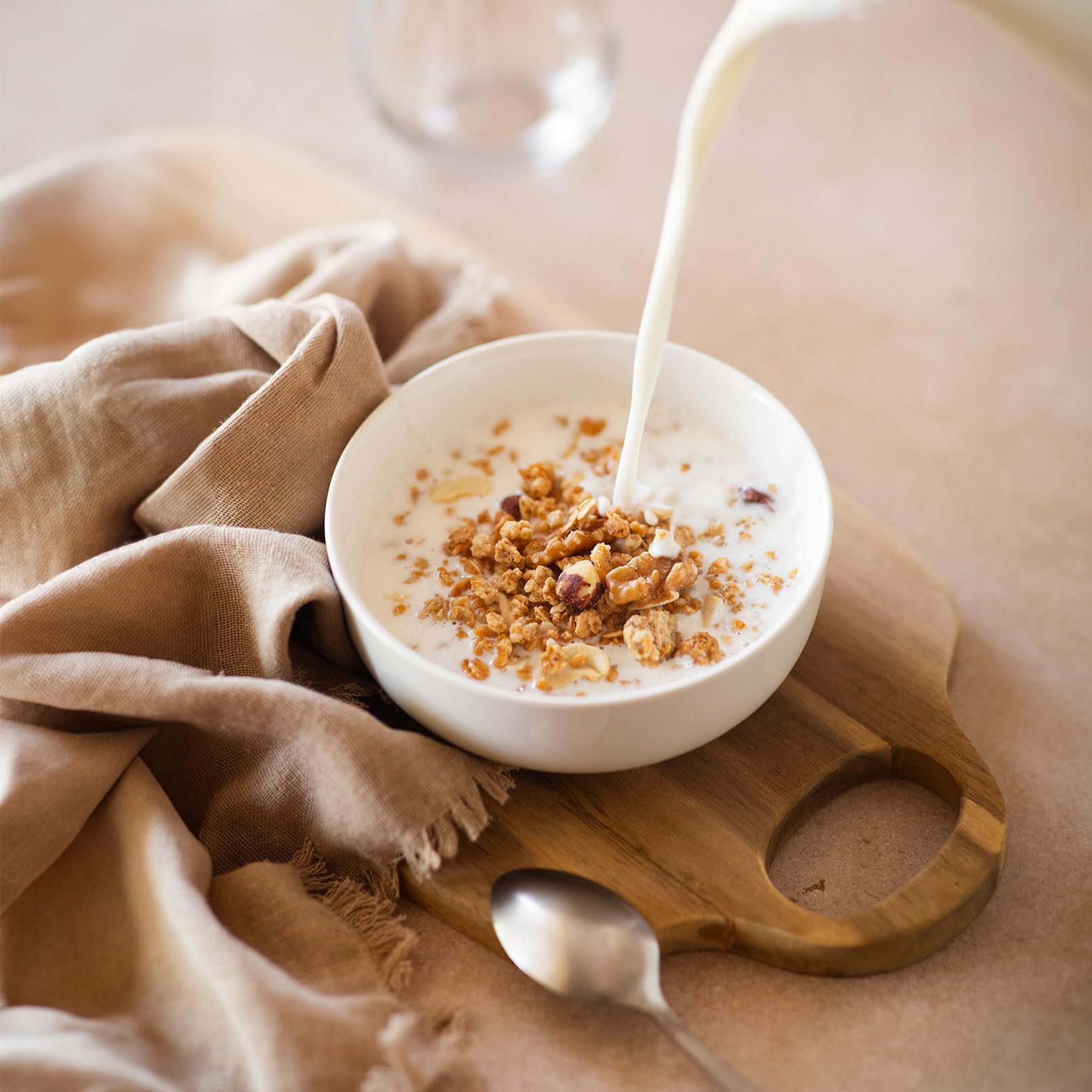HSN Kéfir en Polvo | Sabor Natural 500g = 50 Servicios | 100% Natural Kéfir de Leche de Vaca Origen Unión Europea | Bajo en Grasa Sin Azúcares añadidos | No-GMO, Vegetariano, Sin Gluten