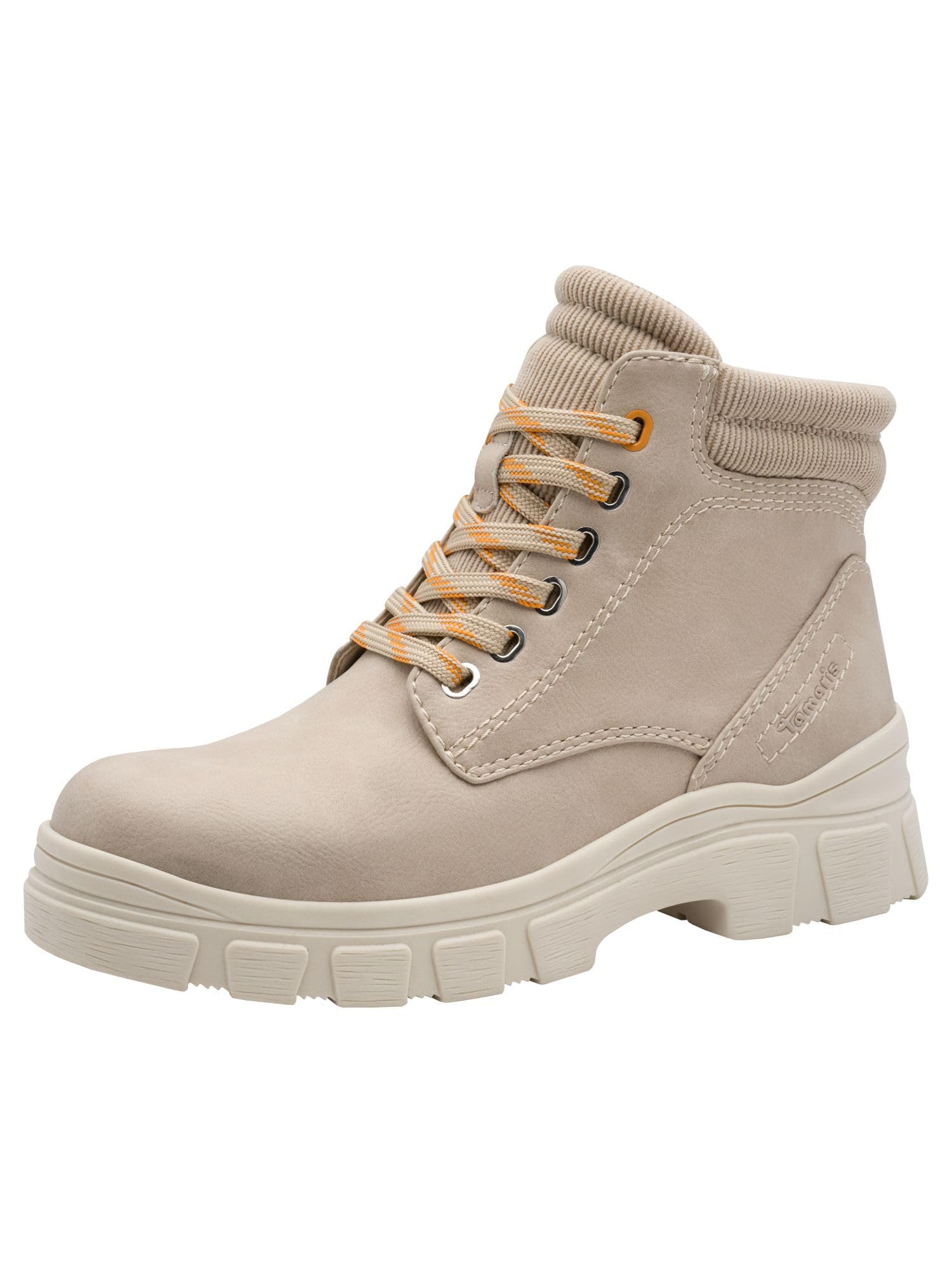 Tamaris Women's Damen Lace Boot Flat 1-25913-45 Ankle, Brown, 7.5 UK