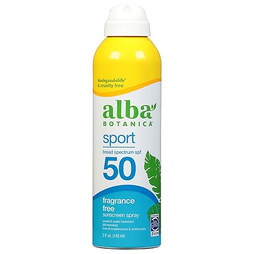 Alba Botanica - Bloqueador solar para niños en spray SPF 50 6 onzas