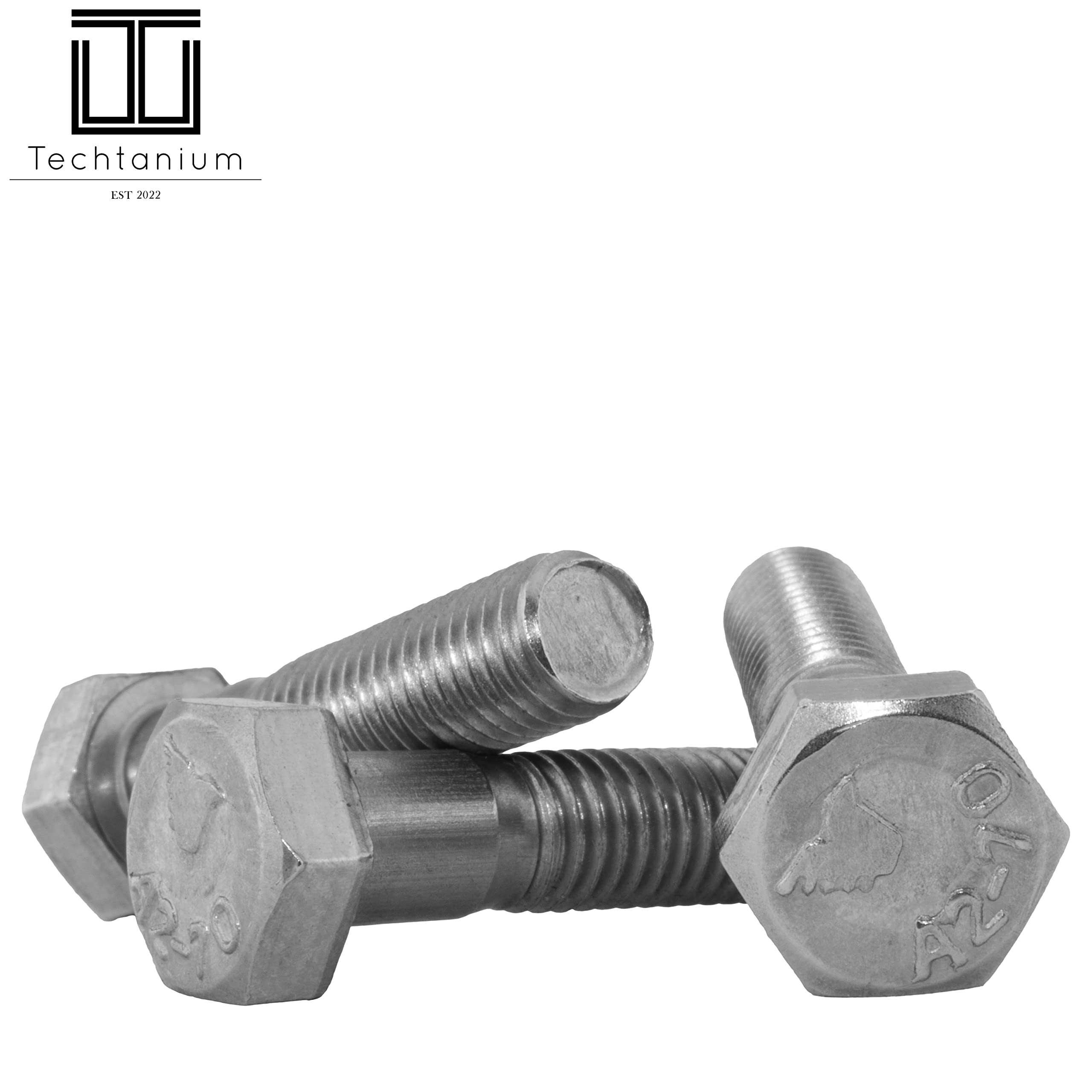 Sechskantschrauben mit Schaft M10 x 140 mm aus Edelstahl A2 (10 Stück) | Schaftschrauben | Maschinenschrauben | DIN 931