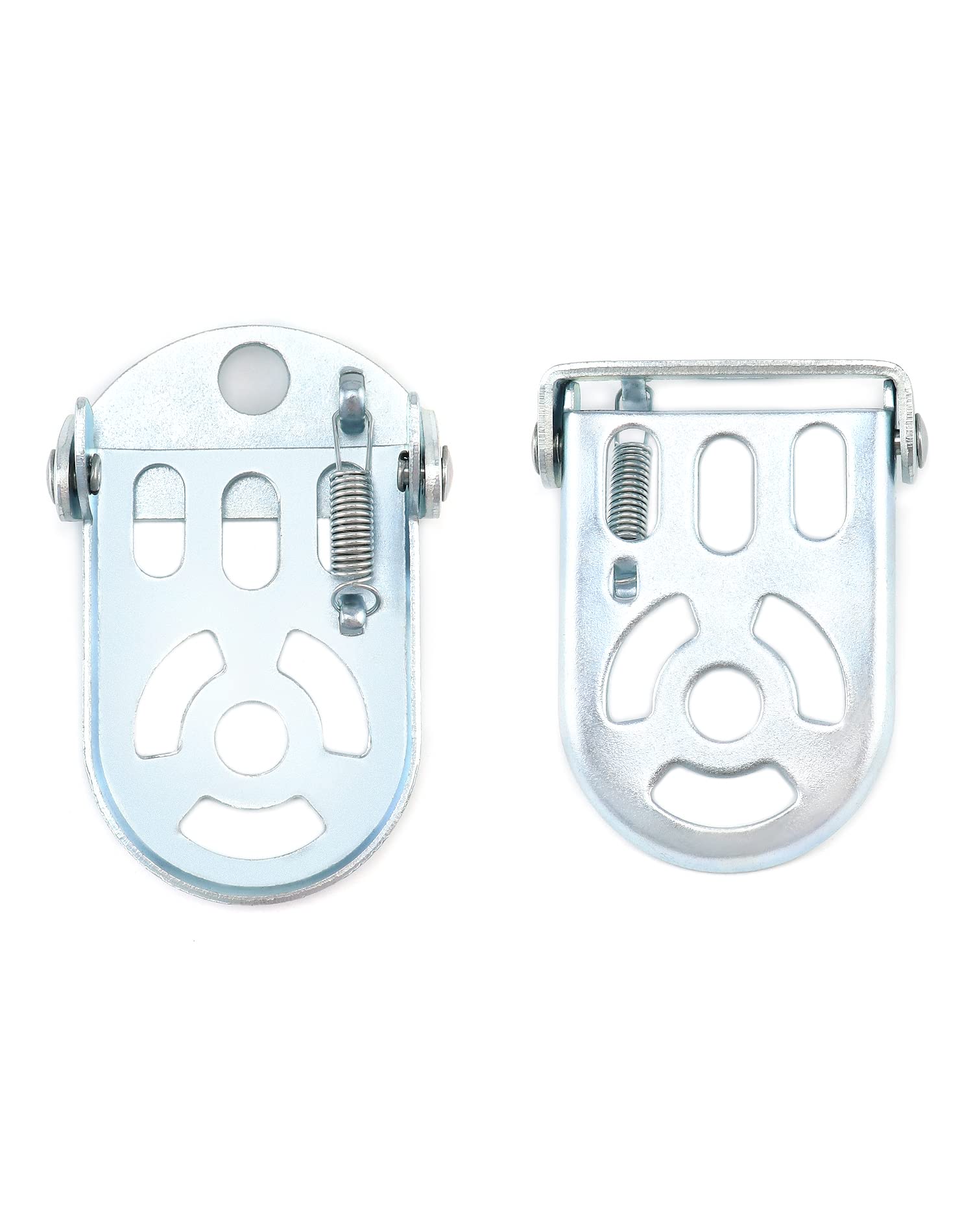 QWORK® 1 Paio Poggiapiedi Posteriori Bicicletta, Poggiapiedi Bici Universale per Sedile Posteriore Bici