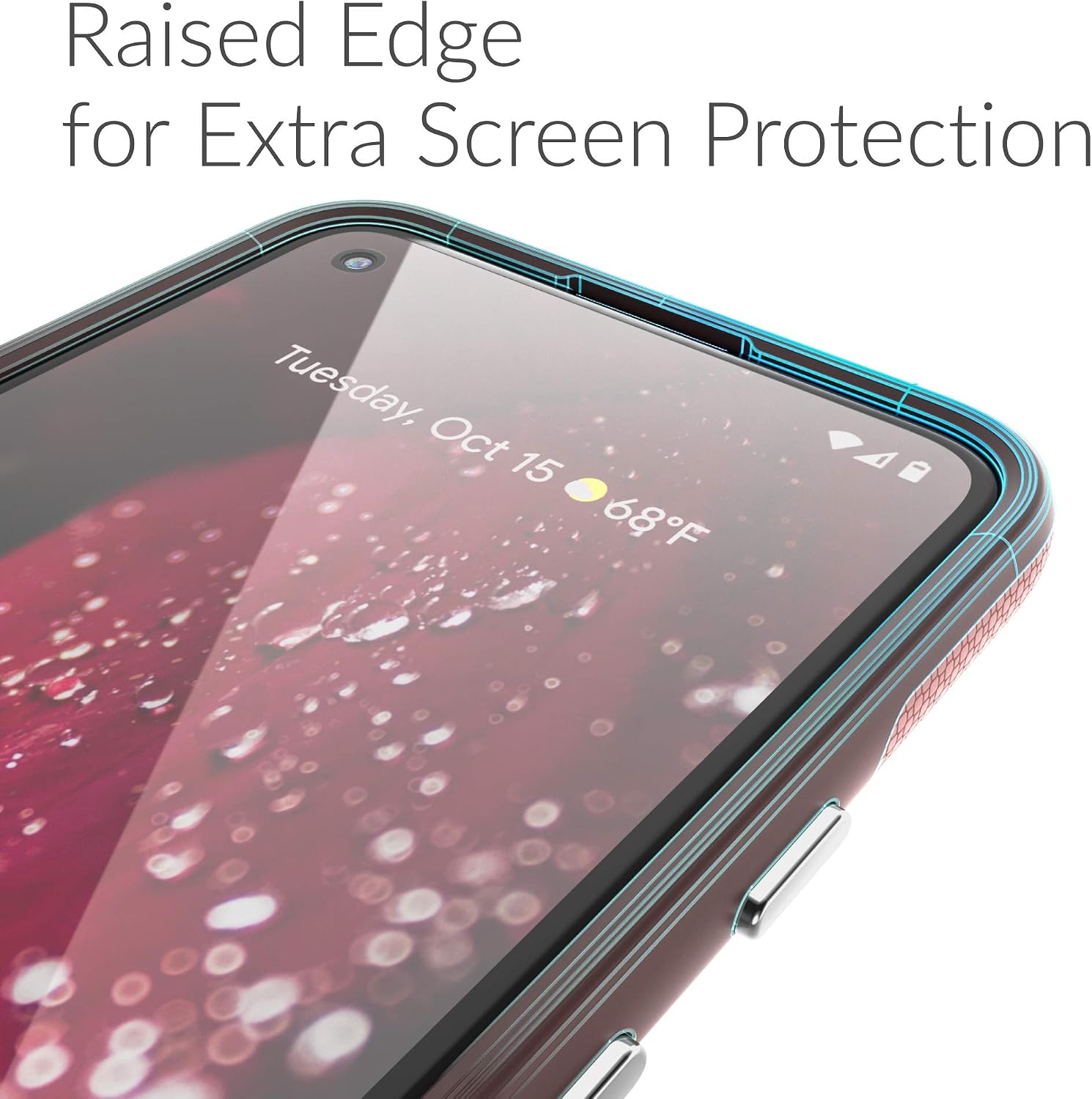Crave Pixel 4a Case, Dual Guard Protection Series Case for Google Pixel 4a - Berry