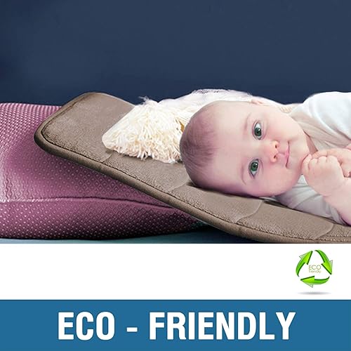 Vista 168 de Flamingo P Tapete de baño de espuma viscoelástica, extra largo, antideslizante, absorbente de agua, grueso, suave, lavable, 47 x 17 pulgadas