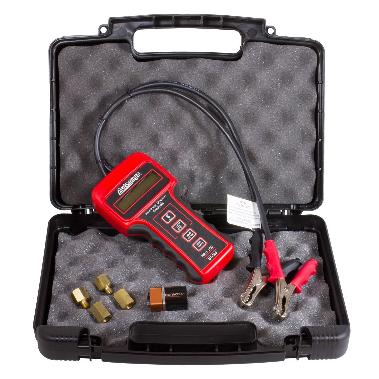 Auto Meter BT-500 BATTERY TESTER 6/12/24V AUTOGAGE