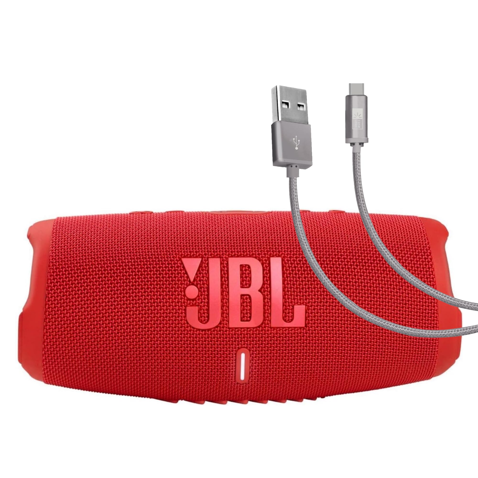 JBL Charge 5 レッド 付属品usb無し Amazon.com: JBL Charge 5 (Red) + Bundle with Case Logic Braided