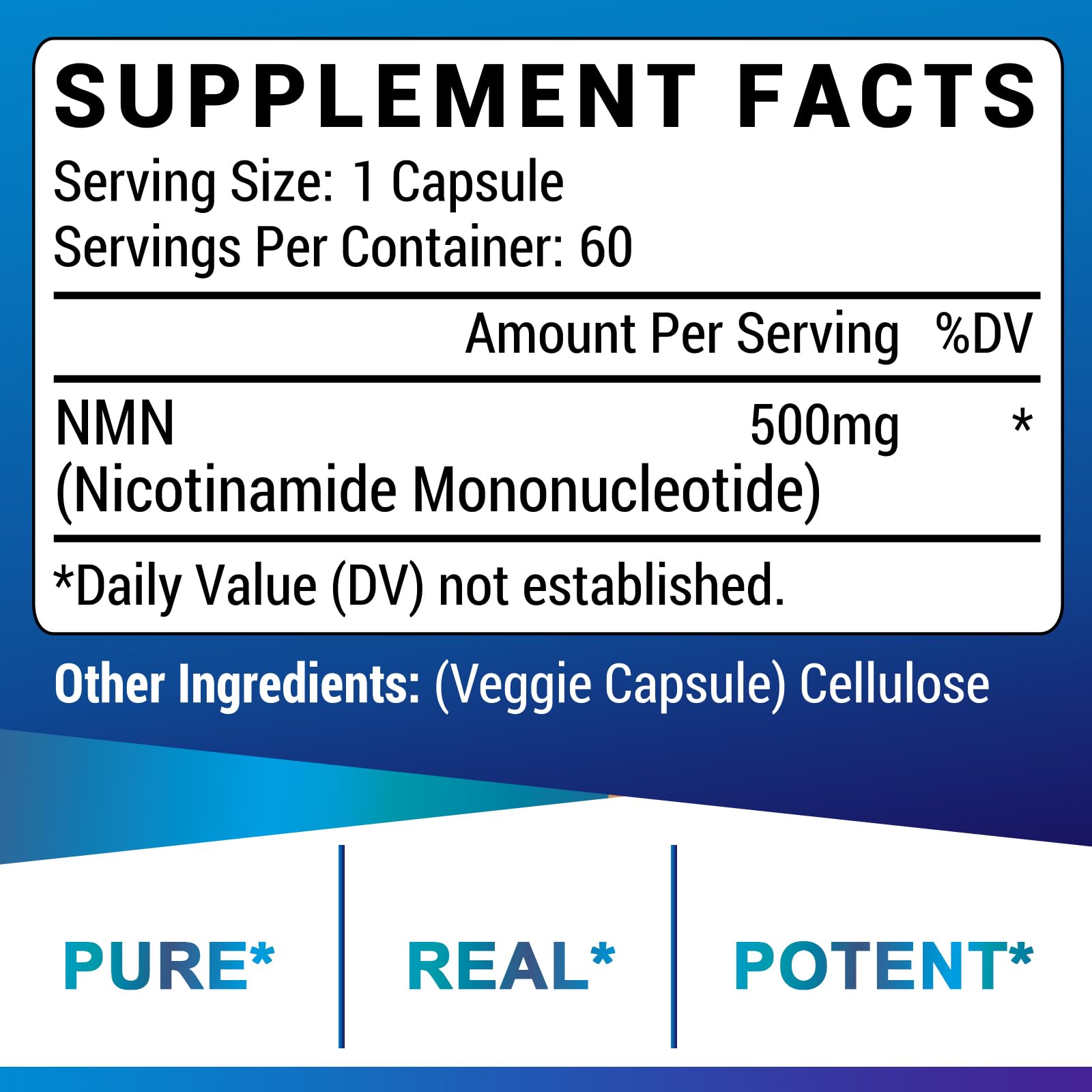 NMN Supplement, Nad Supplement for Anti-Aging, 60 Capsules — Amazon image 6