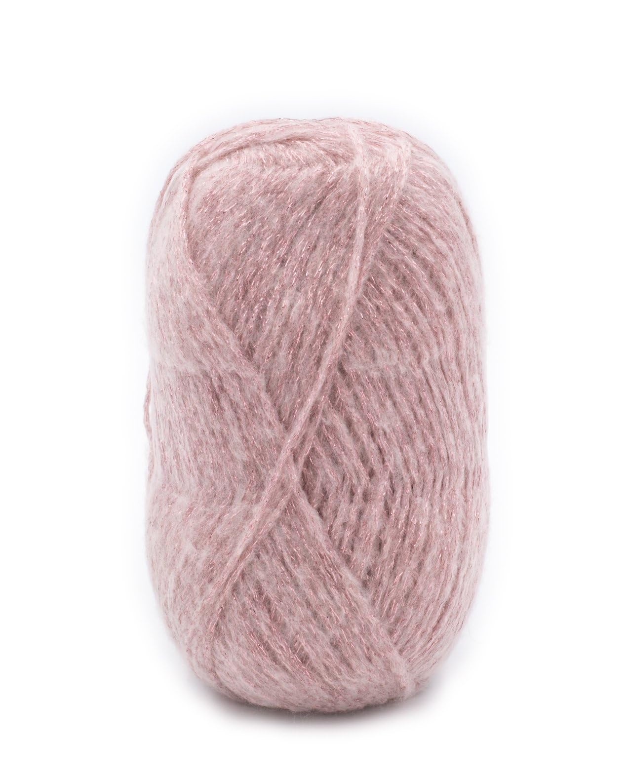 Pelote De Laine Phildar Diamant Guimauve - Neuf, Couleur Rose, Acrylique/polyester Brillant, Aiguille 3,5
