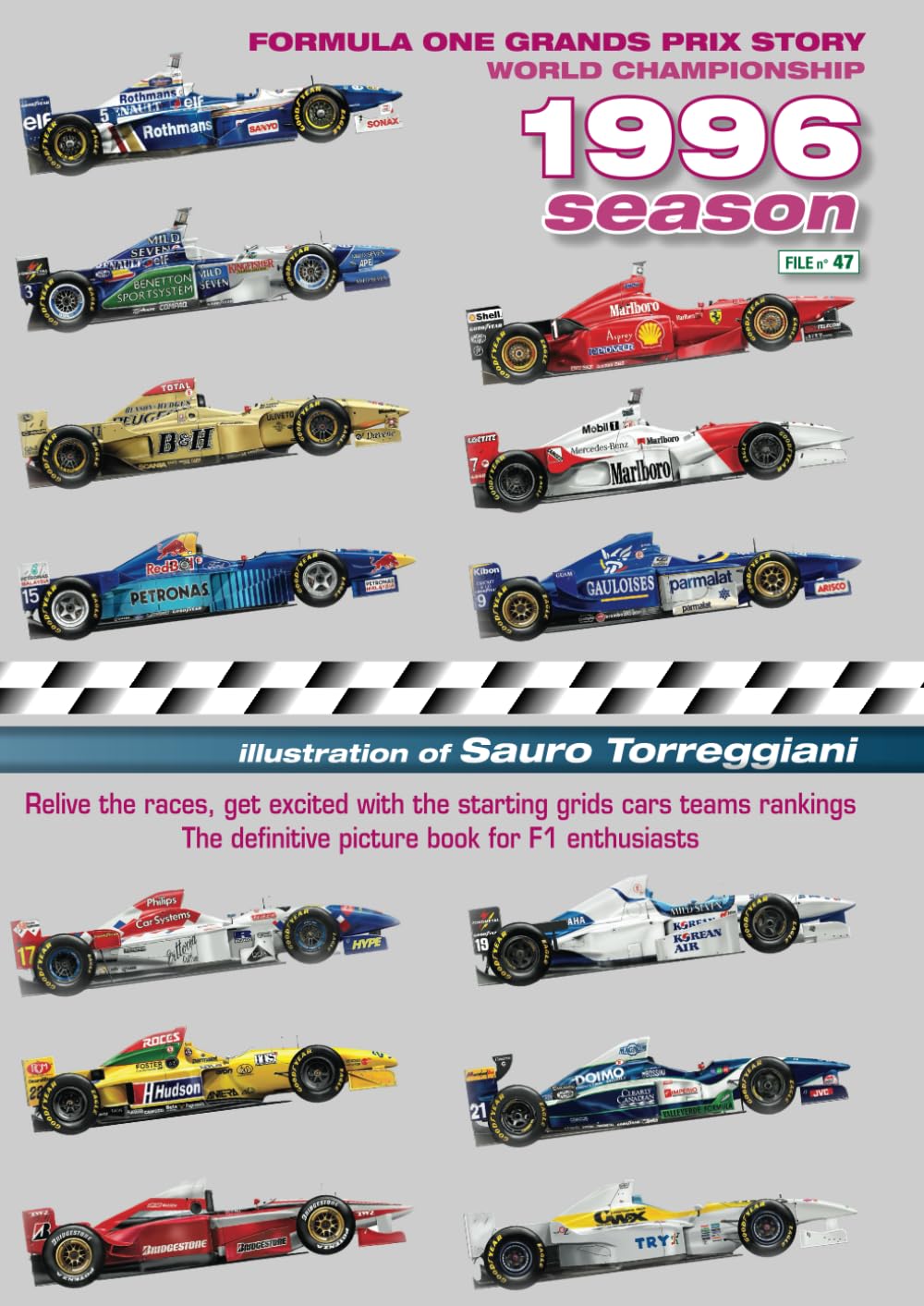 Formula One Grand Prix Story 1996 Season World Championship:: Relive the races, enjoy with the starting grids cars teams rankings. The definitive picture book for F1 enthusiasts