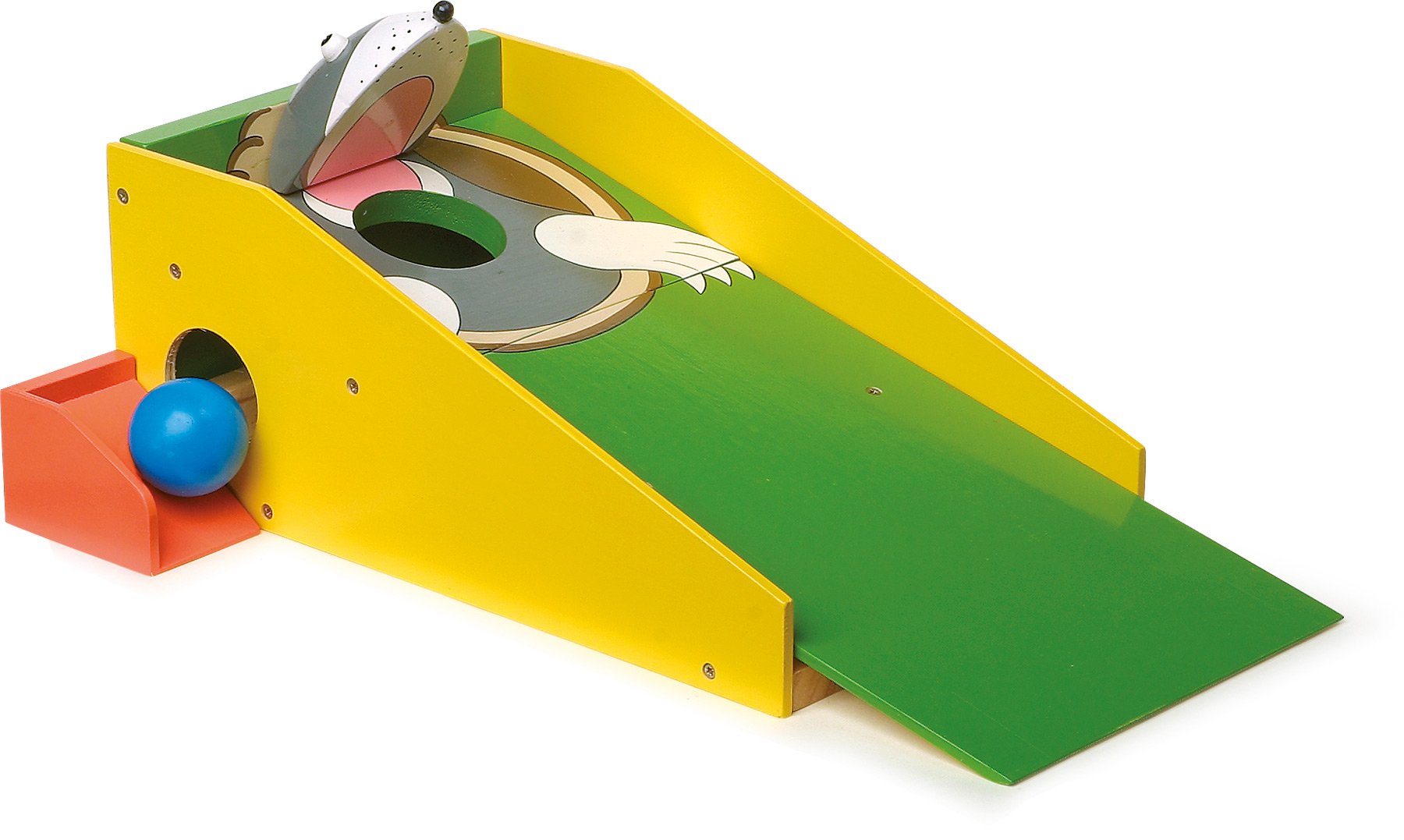 Legler small foot Mini Golf Molehill en Bois Coloré, Deux Clubs, Quatre Balles, dès 5 ans