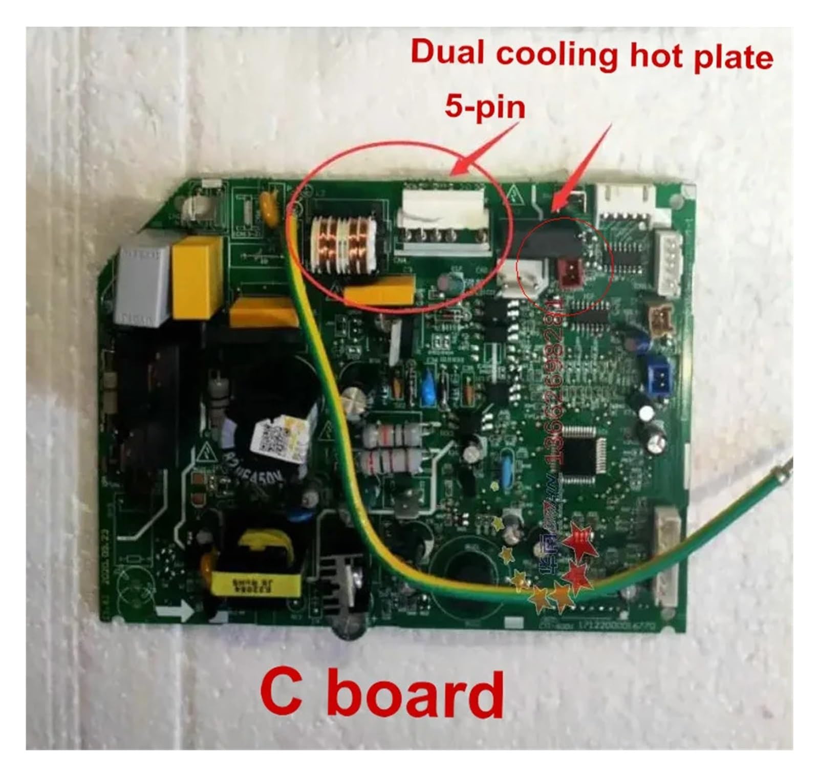 Scheda computer for climatizzazione CE EU-KFR26G/BP3N1Y-AB.D.11.NP1-1 17122000017235(C board)