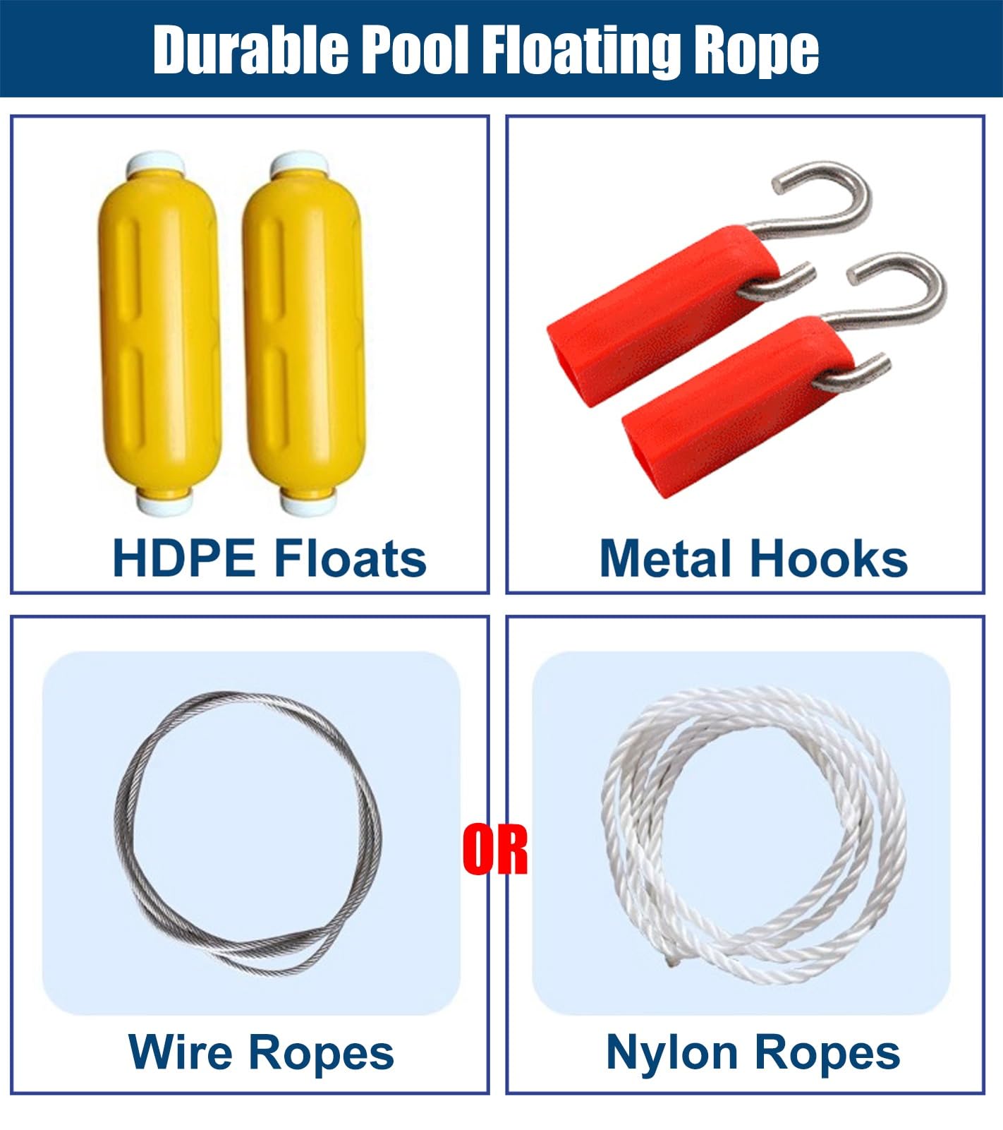 Pool Rope Floats Koala Floating Pool Rope Pool Safety Rope With Floats - Adjustable Swimming ...