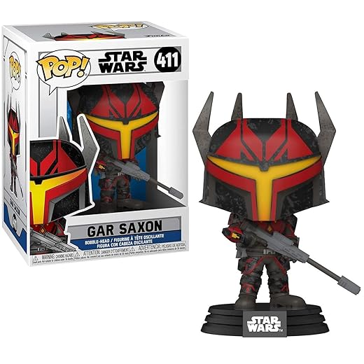 Funko Pop! Star Wars: Clone Wars - Gar Saxon Vinyl Figure