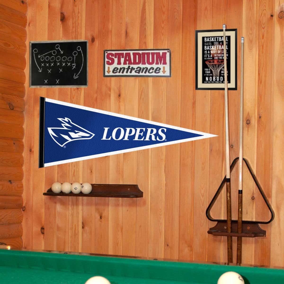 College Flags & Banners Co. Nebraska Kearney Lopers Pennant