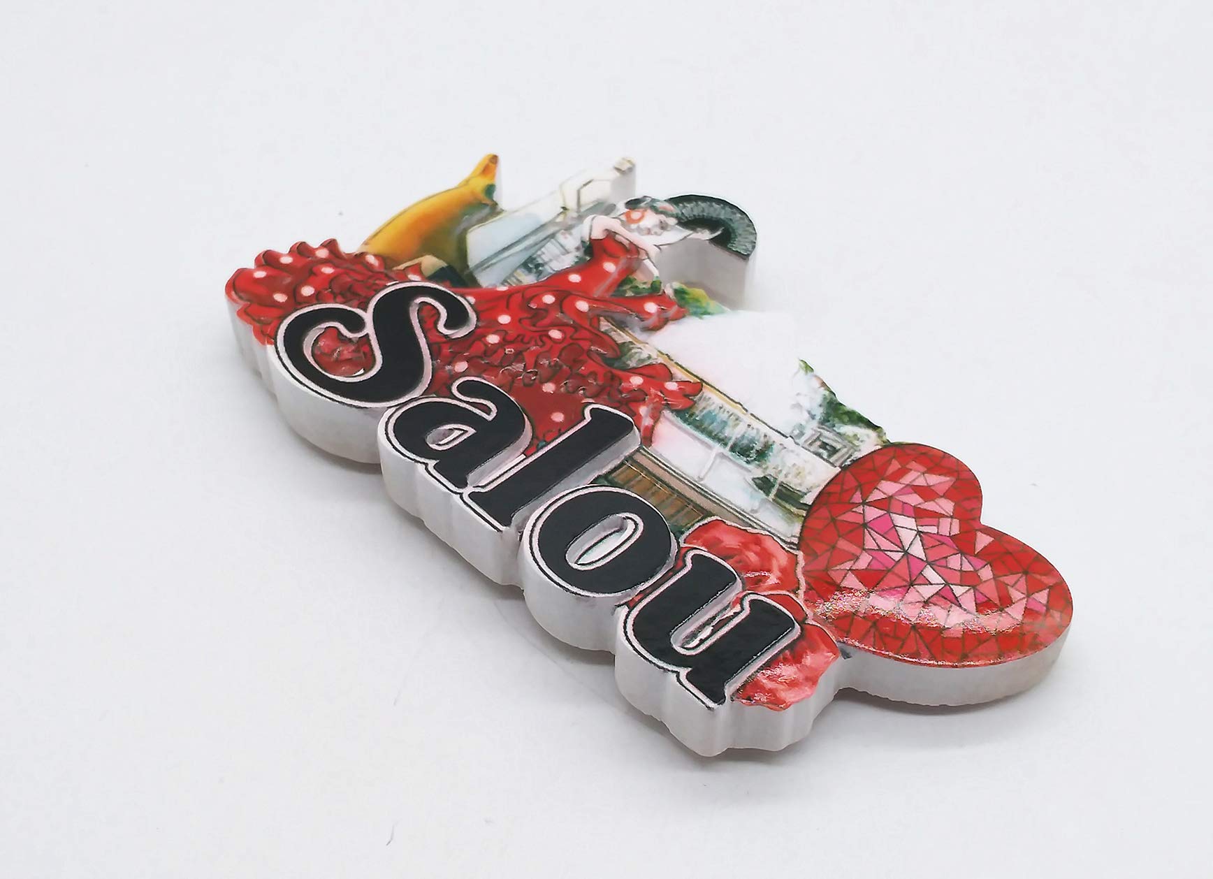 3D Salou Spanje Koelkast Magneet Reizen Souvenir Gift Thuis Keuken