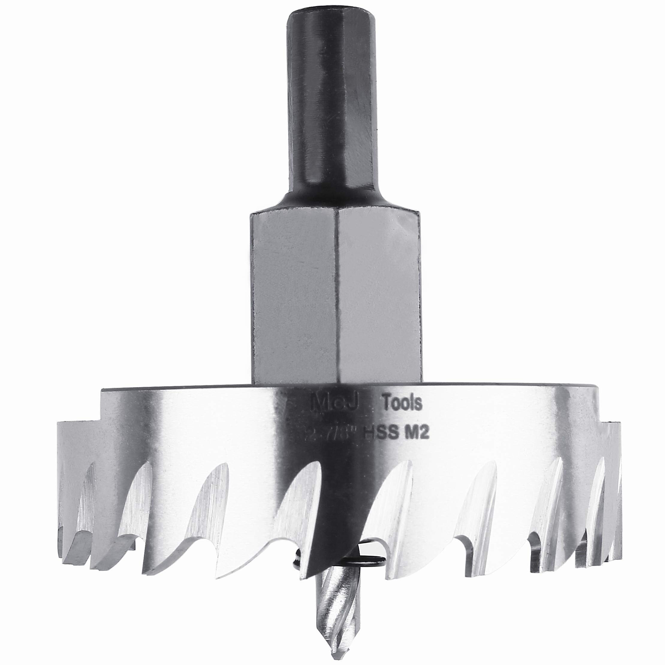 McJ Tools 2-7/8" HSS frez do otworów o średnicy 3/16" i ślimakiem wyrzutowym