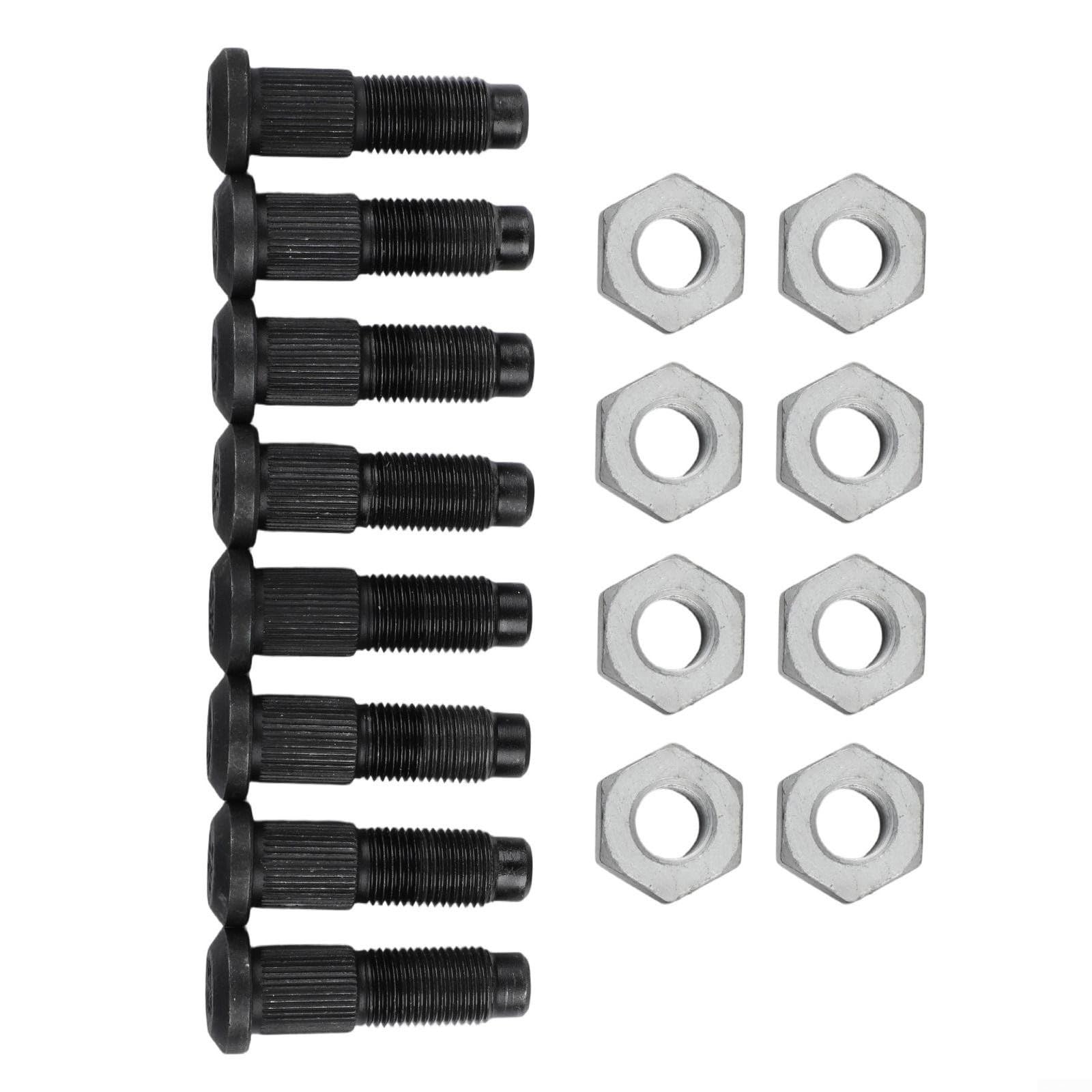 Kit de tuercas de perno de rueda 6709170 6564669 de metal fácil de instalar para Bobcat S770 S76 S570 S130 643 632 751 753 763 773 863
