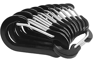 Mini Aluminum Carabiner Wire Gate Clip