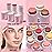 KIMUSE Multi Stick Trio Face Makeup, Cream Blush Stick for Cheeks & Lips, Contour Stick & Highlighter Makeup Sticks for All Skin