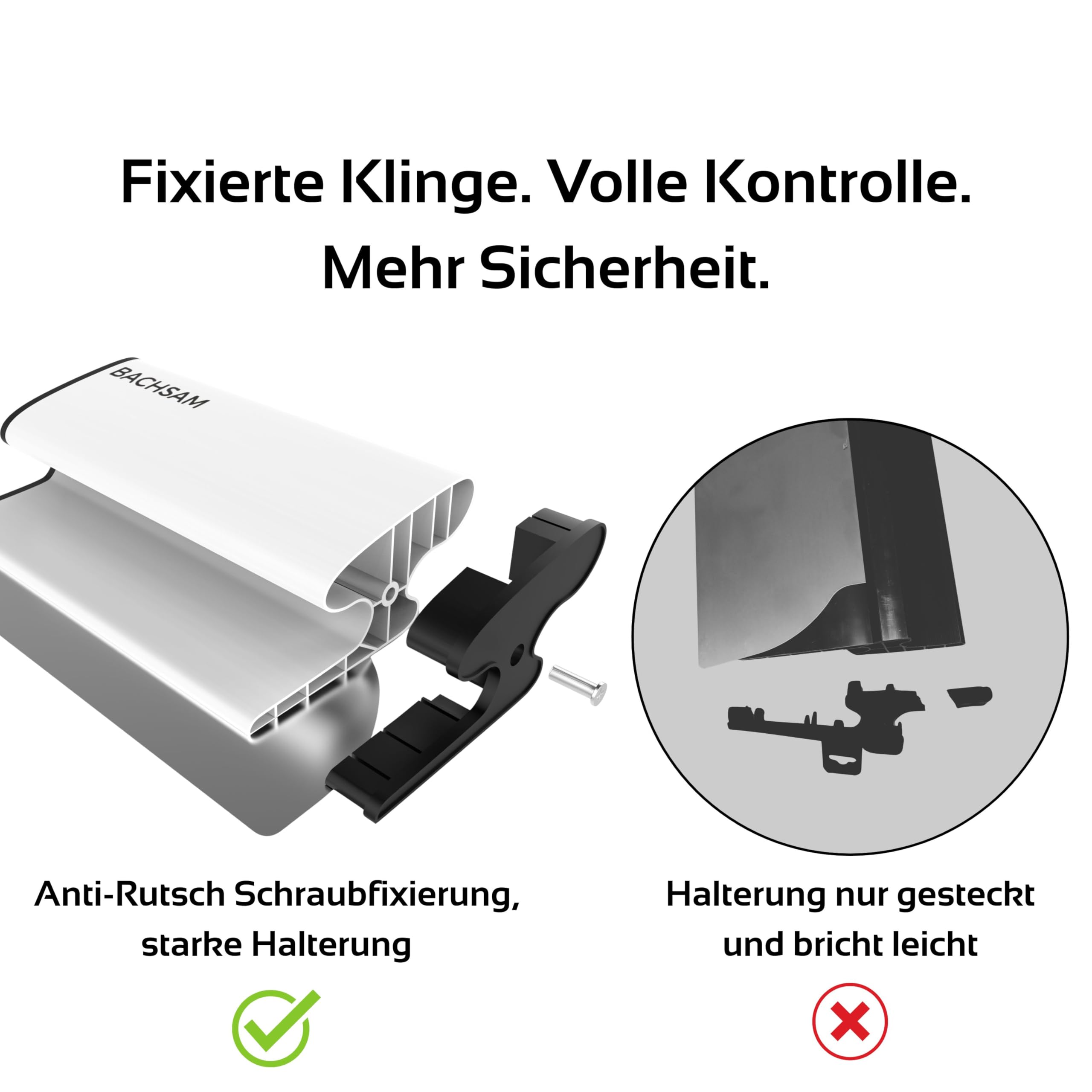 Z-Flächenspachtel 250, 400 mm – Profi Glättspachtel mit ergonomischem Komfortgriff, Schraubfixierung & 0,45 mm Edelstahlklinge – Trockenbau, Wandspachtel, Maler Werkzeug