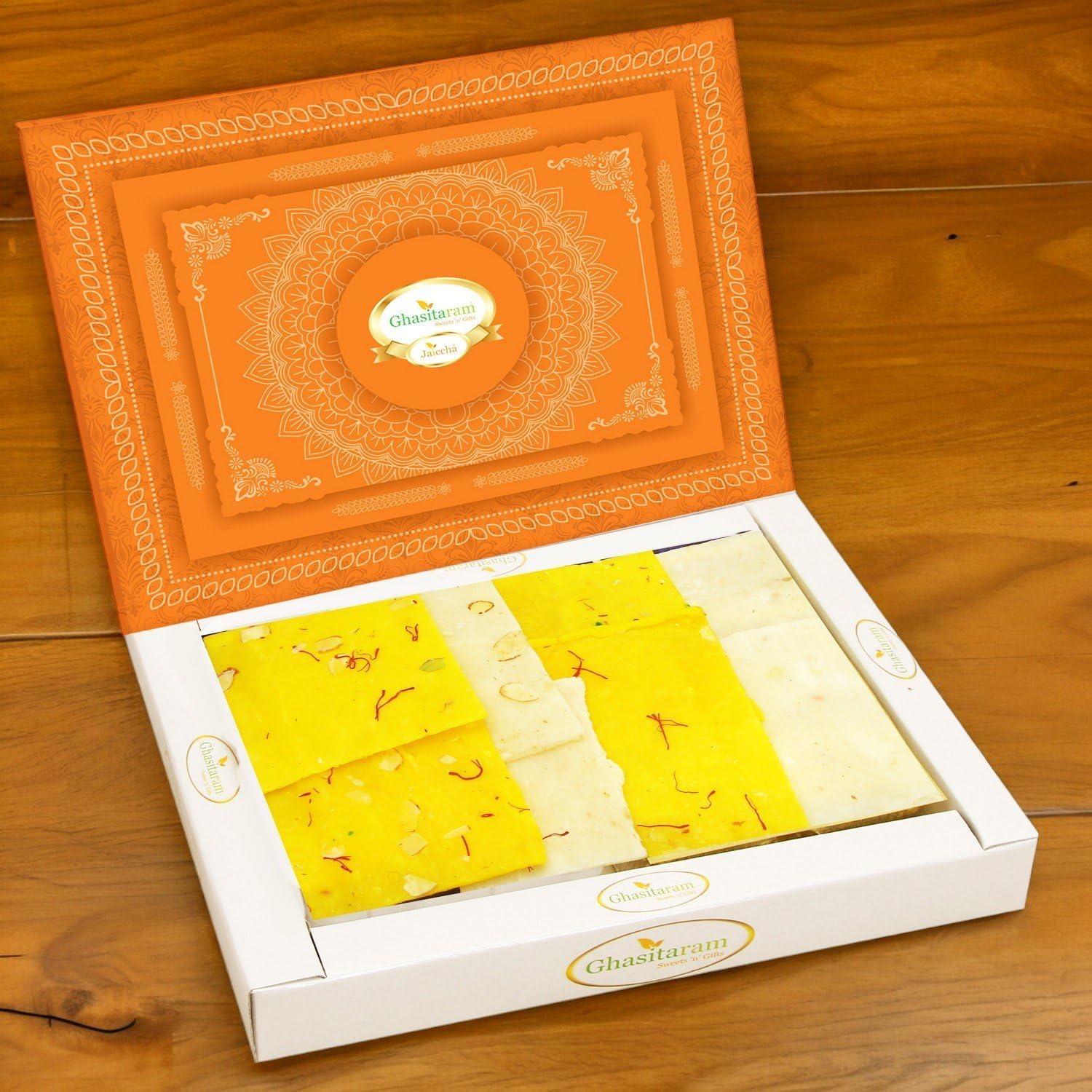 Ghasitaram Gifts Jaiccha ICE(Bombay) HALWA (400 GMS) |Sweets|Sweets Gift Pack|Diwali Sweets|Indian Mithai|Diwali Sweets Gift Box|Sweets Gift Box