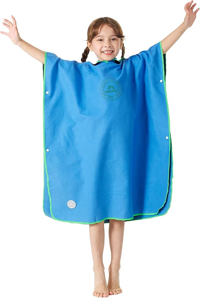 女子小学生 プール着替え 裸 Amazon.co.jp: IWK ラップタオル プールタオル タオルポンチョ スイミング 子供 男の子 女の子 (スカイブルー,L) :  スポーツ＆アウトドア