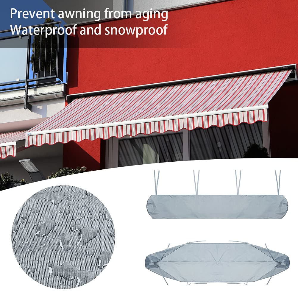 Custodia Tenda Da Sole 4.5m - Copertura Impermeabile Antipolvere Per Esterno, Giardino E Patio - Foto 2