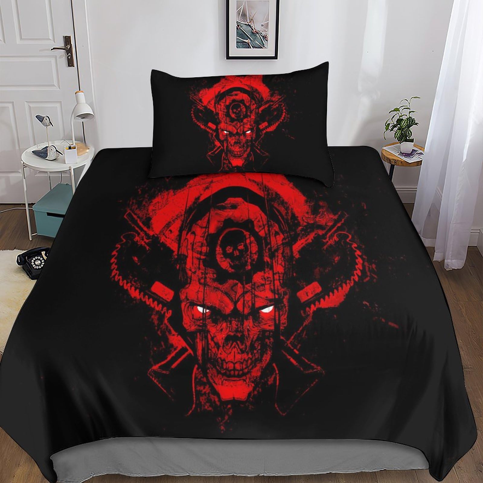 Housse de couette personnalisée photo le cadeau original idéal pour un lit single 135x200