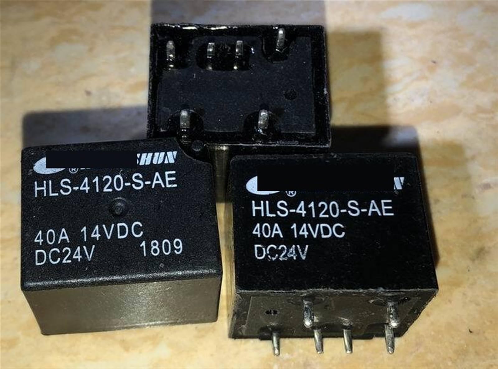 Relé 6 pines HLS-4120-S-AE DC24V de 40A para control automotriz 3