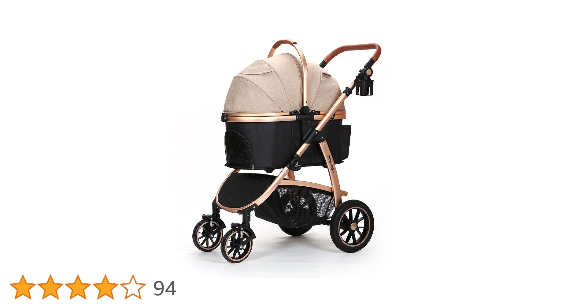 Amazon.co.jp: SKISOPGO ペットカート 分離型 犬用ベビーカー いぬ用