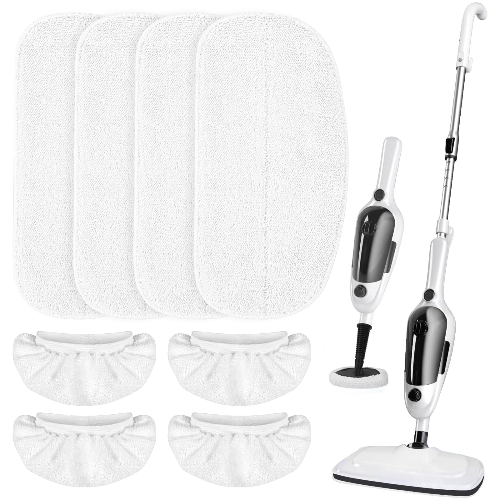 LOVECO Steam Mop Pads Compatible with KGHKGH &amp; Sprobil &amp; Rvwsx Steam Mop