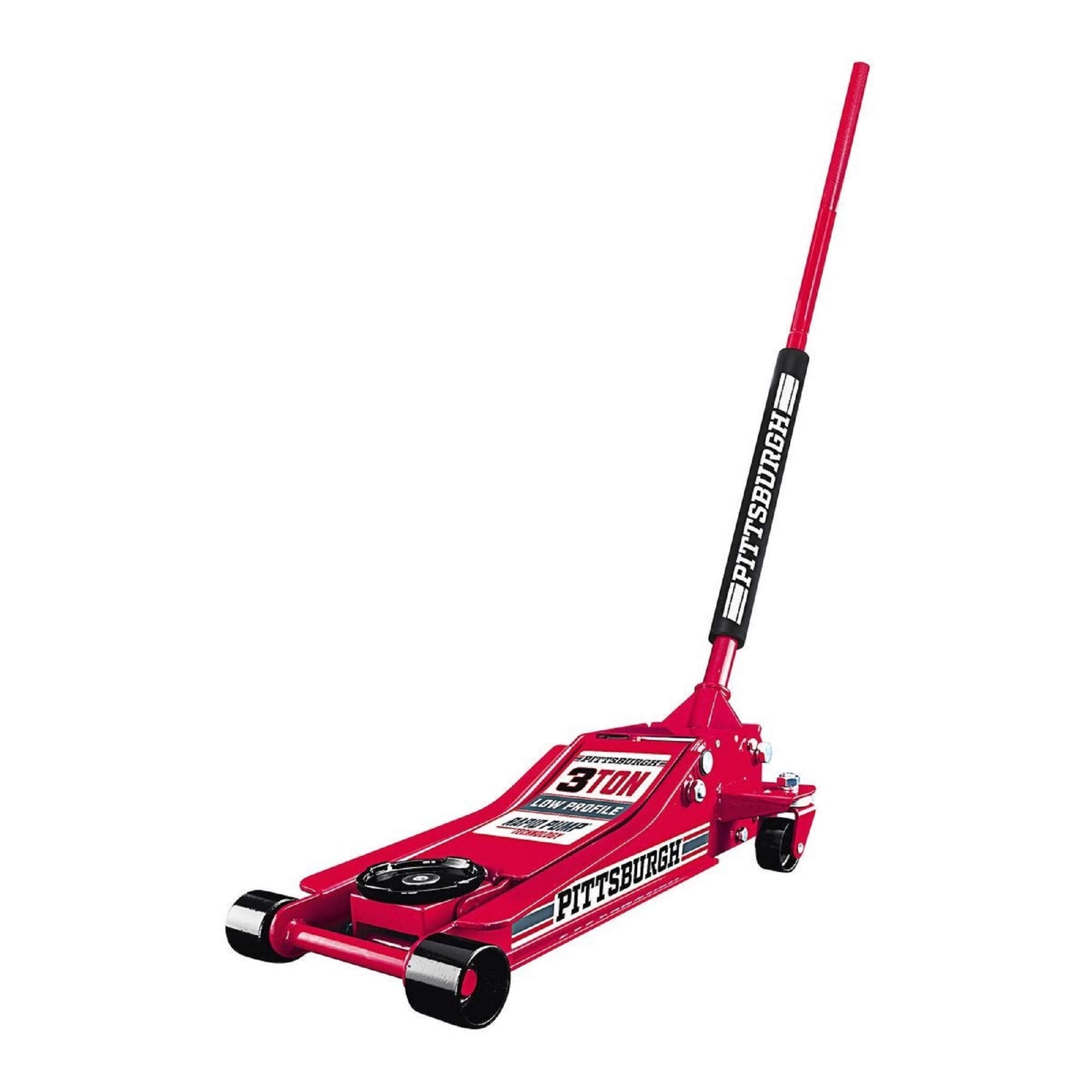 Pittsburgh Automotive 3 Ton Heavy Duty Ultra Low Profile Steel Floor