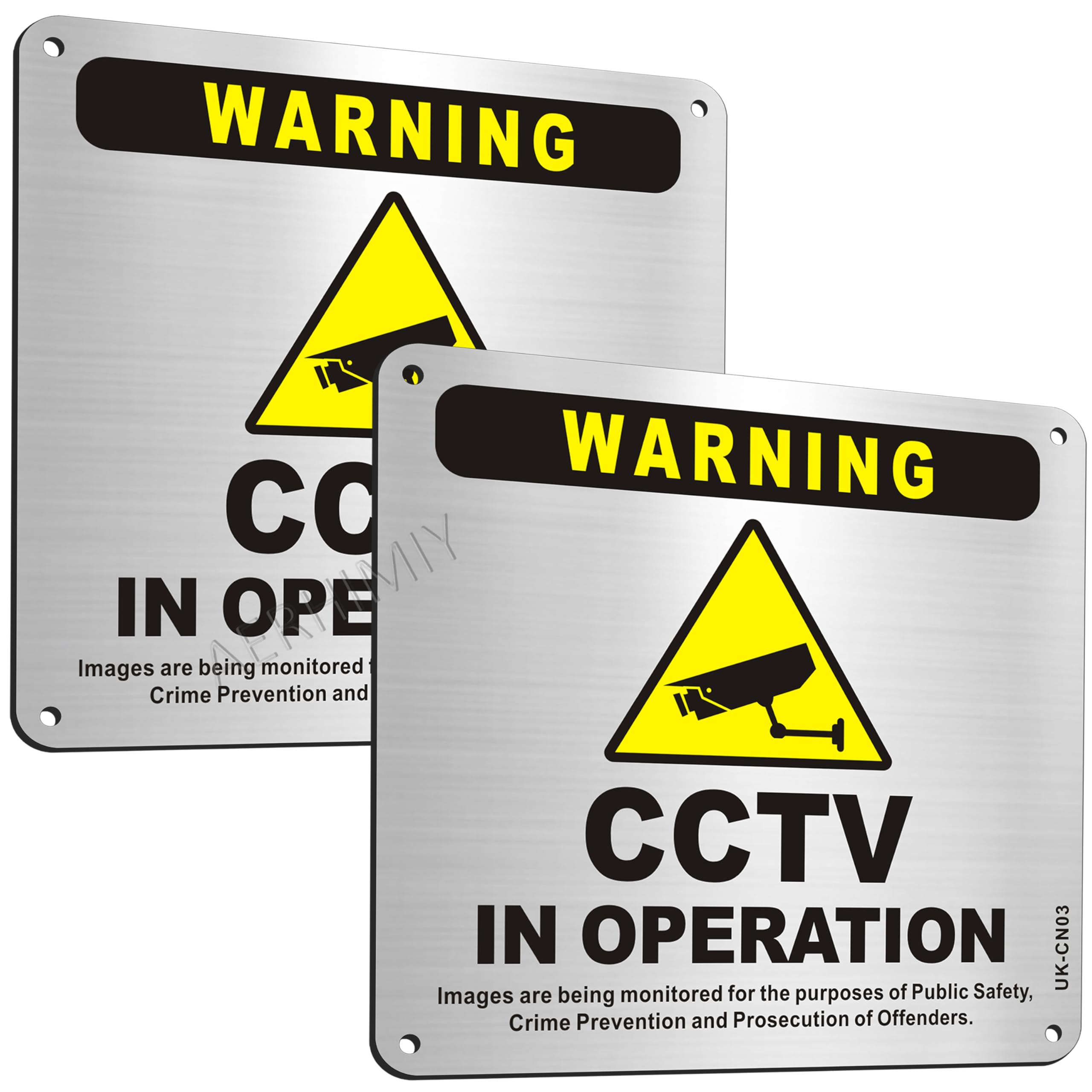 Camera In Progress Sign Adesivi SFB Signs Security Camera Sticker Bulk Pack Of 5 CCTV Security ...