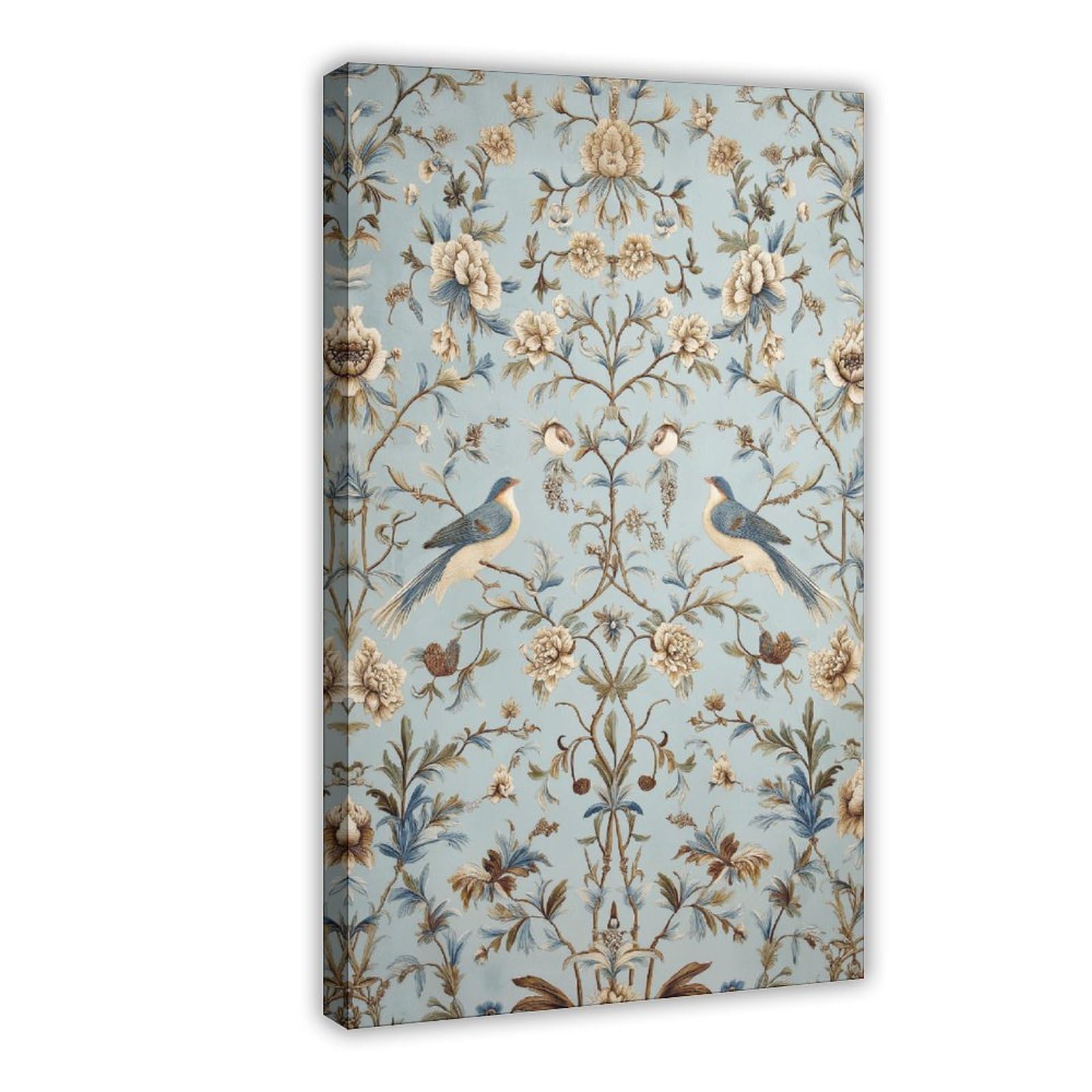 MRYCQ Chinoiserie Bird Poster Canvas Poster for Dorm Room Decor Gift