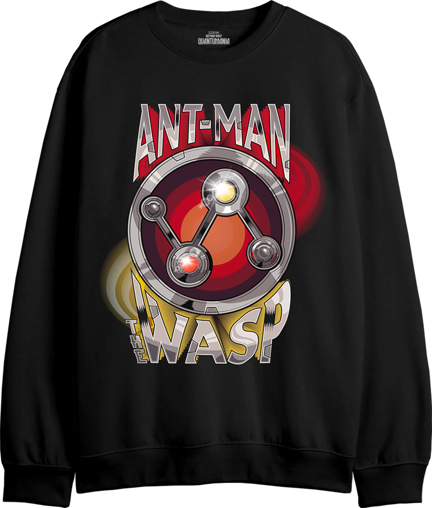 Marvel Men's Sweatshirt, Black, XL