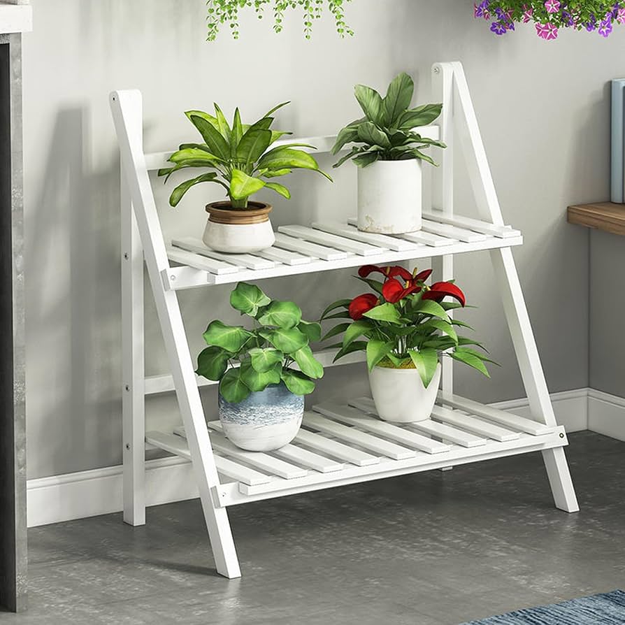 Amazon.co.jp: [GZGZ] ガーデンラック 屋外 3段 プランタースタンド