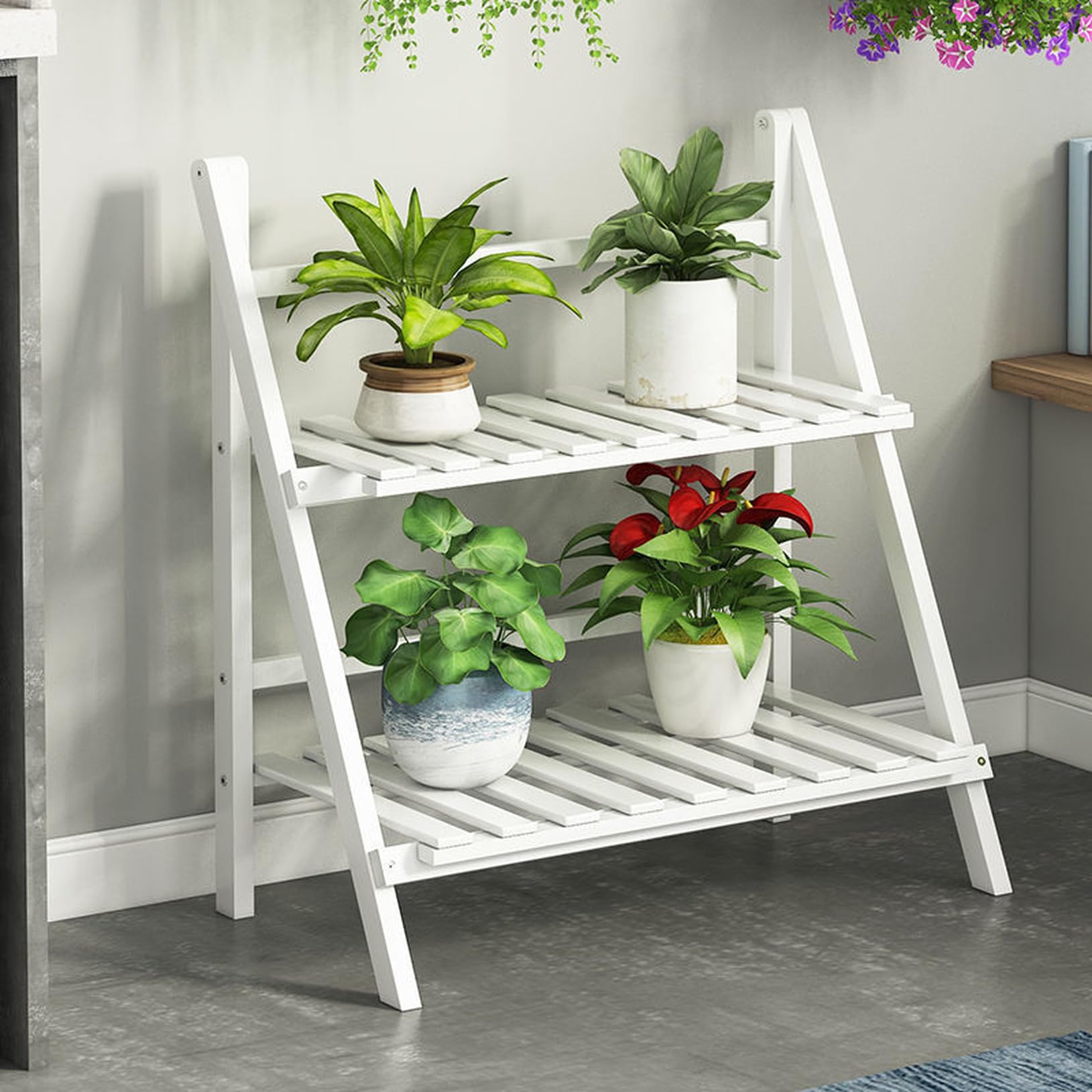 原点復帰☆採光屋根付き３段ガーデンラックとウッドプランター３点セット 楽天市場】ガーデンラック 3段 木製 MPS-3 プランタースタンド