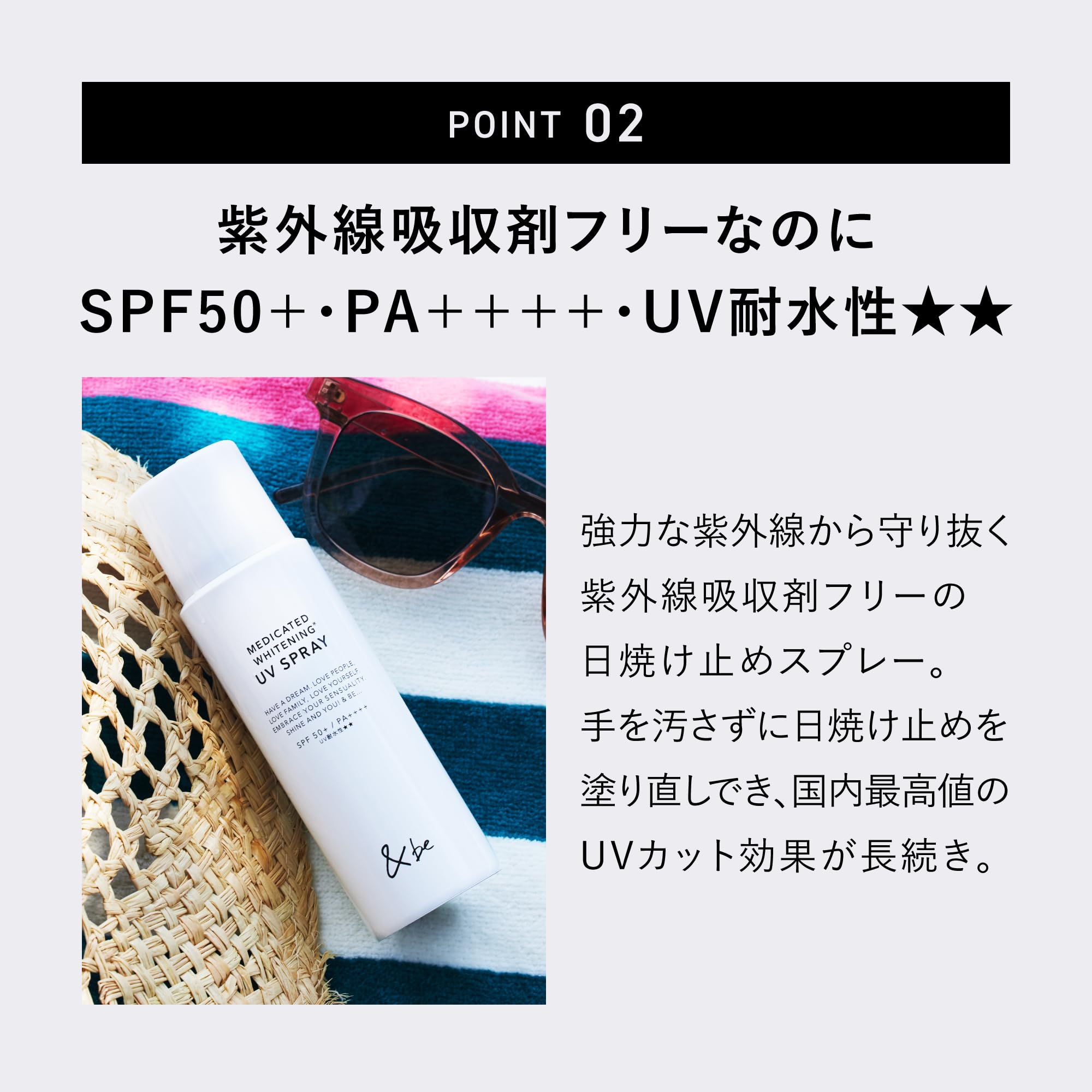 Amazon.co.jp: 【公式】＆be (アンドビー) 薬用ホワイトニングUV