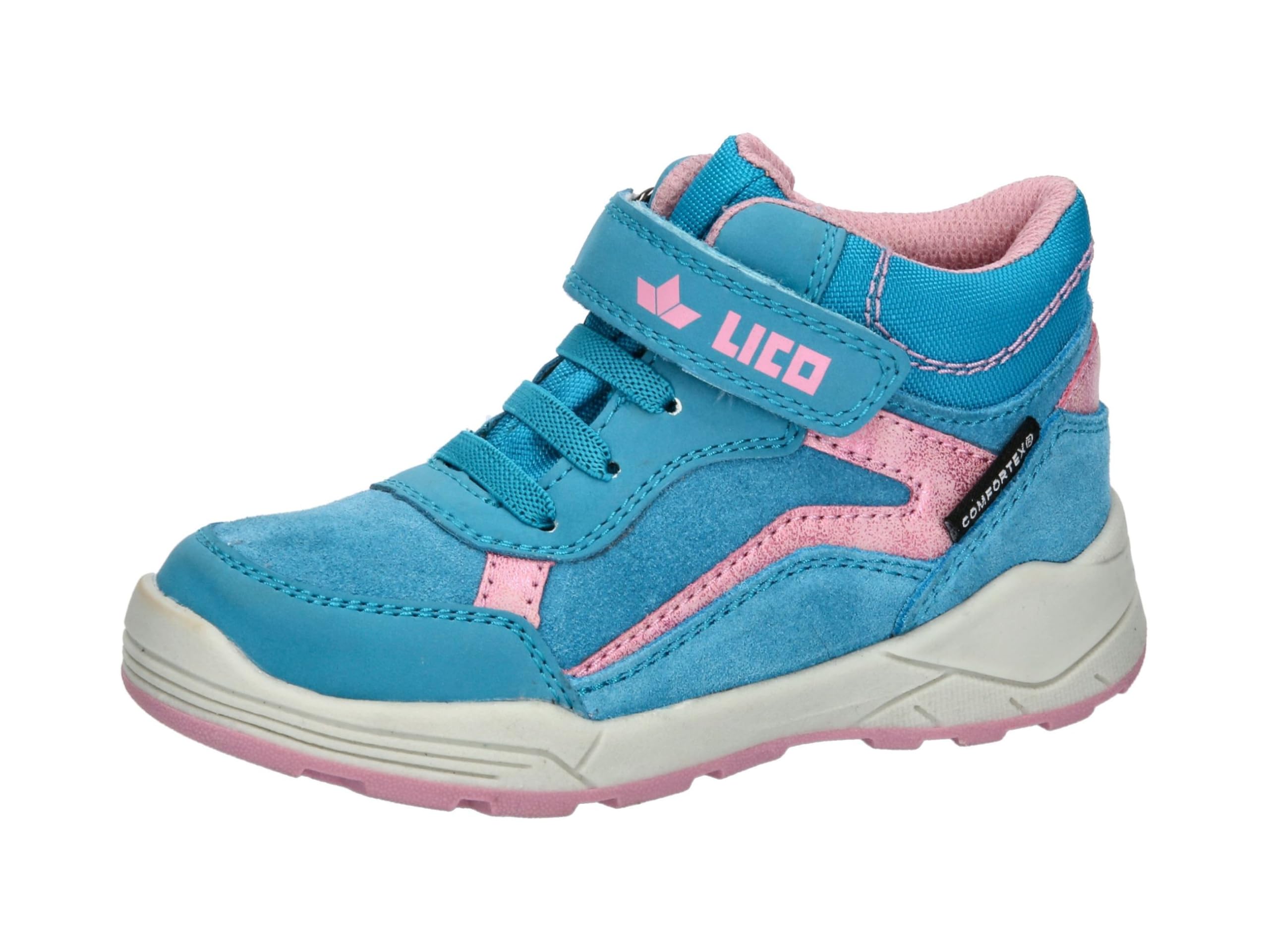 Lico Nabudo VS Snow Boots, Turquoise/Pink, 33 EU