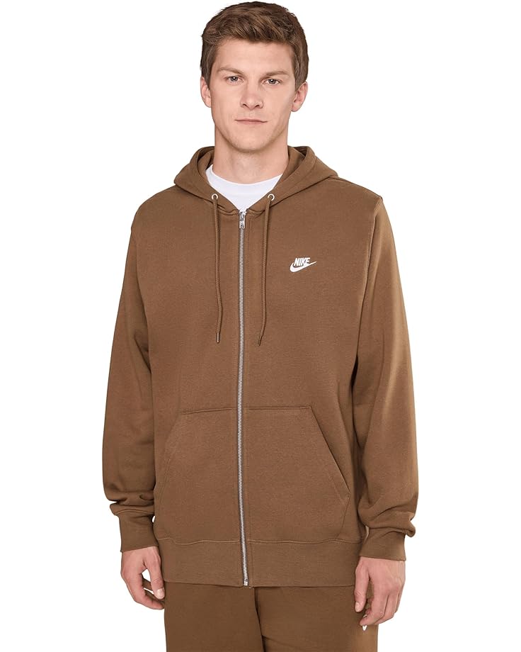 Nike Club Full-Zip Fleece Hoodie - Main View