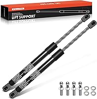 A-Premium 14 Inch 24lb Gas Lift Supports Struts for Toolbox, RV Hatch, Truck Shell, Cabinet Lid - 2 Pack Universal Replacement