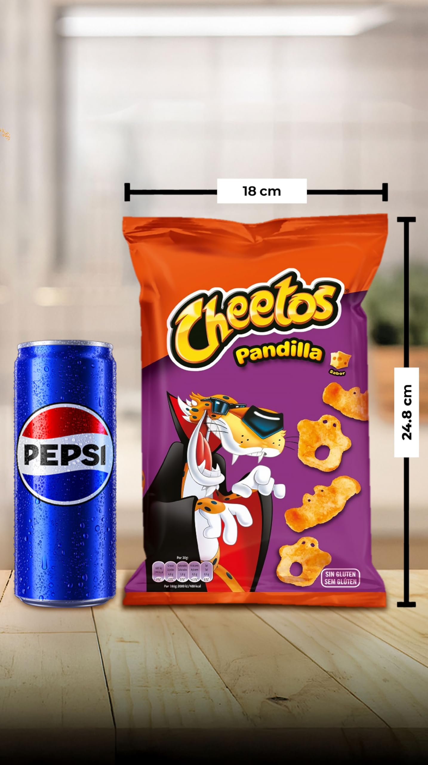 Cheetos Pandilla Snack sabor a Queso 75gr