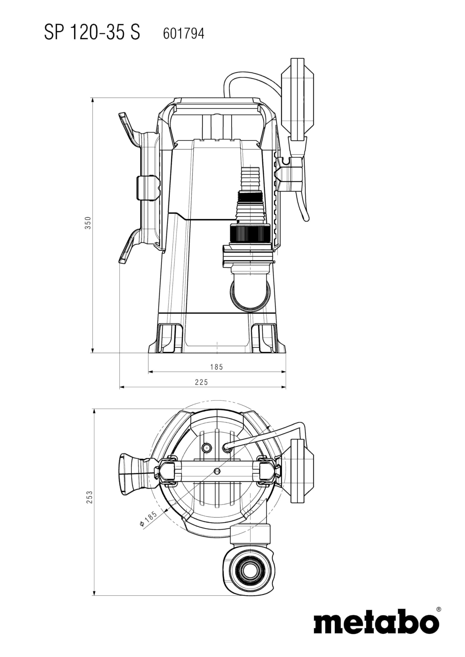 Metabo Basic 270-50 OF cichy kompresor (z uniwersalnym szybkozłączką, maks. ciśnienie 10 bar, rozmiar kotła 50 l, maksymalna prędkość obrotowa 1400 obr./min, akcesoria warsztatowe) 601794000
