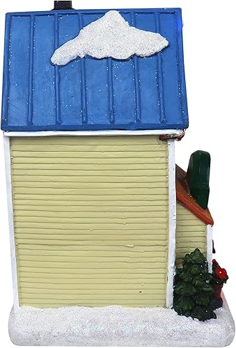 Miniatura 3 de Christmas Village Vet Clinic  Edificio coleccionable iluminado musical de aldea de nieve  Casas de pueblo de Navidad  Complemento perfecto para tus