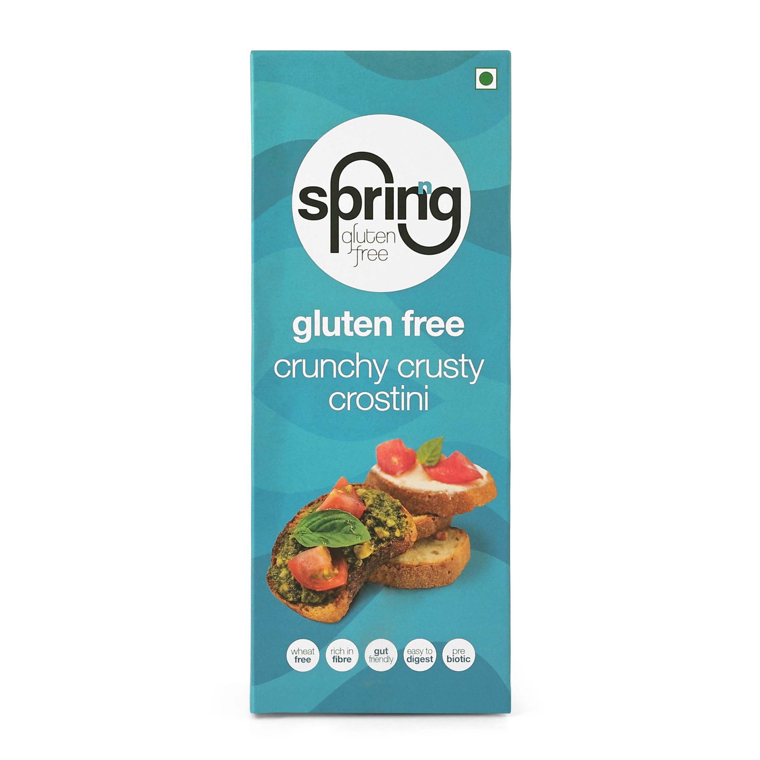 Sprinng Gluten Free Eggless Crostini Rusk, Pack of 2, (75gm*2), Wheat Free, Rich in Fibre, Pre biotic, No Maida Rusk, Vegetarian Snack, Healthy Diet Biscuit for Family, Certified Gluten-Free, Made in Celiac-Safe Facility.-image-25