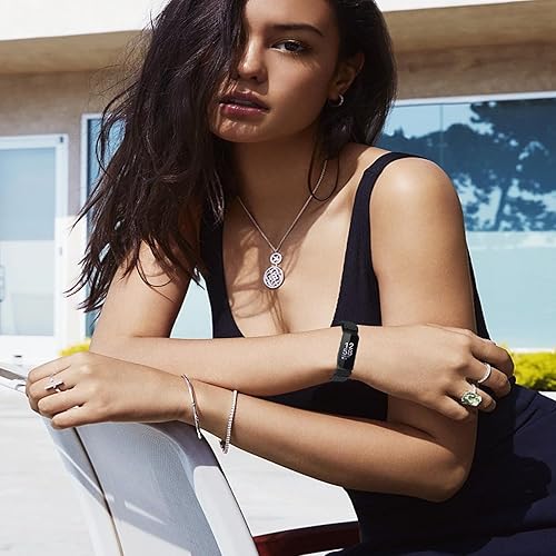 Miniatura 4 de Paquete de 4 correas elásticas trenzadas ajustables compatibles con Fitbit Inspire 3Inspire 2Inspire HRInspireAce 3Ace 2 para mujeres y hombres,