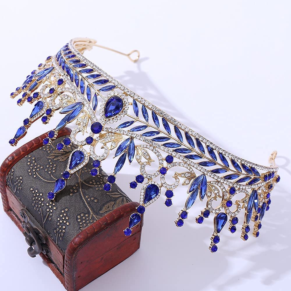 Couronne De Mariée élégante - Diadème En Alliage Brillant Pour Femme, Fêtes Et Occasions Spéciales