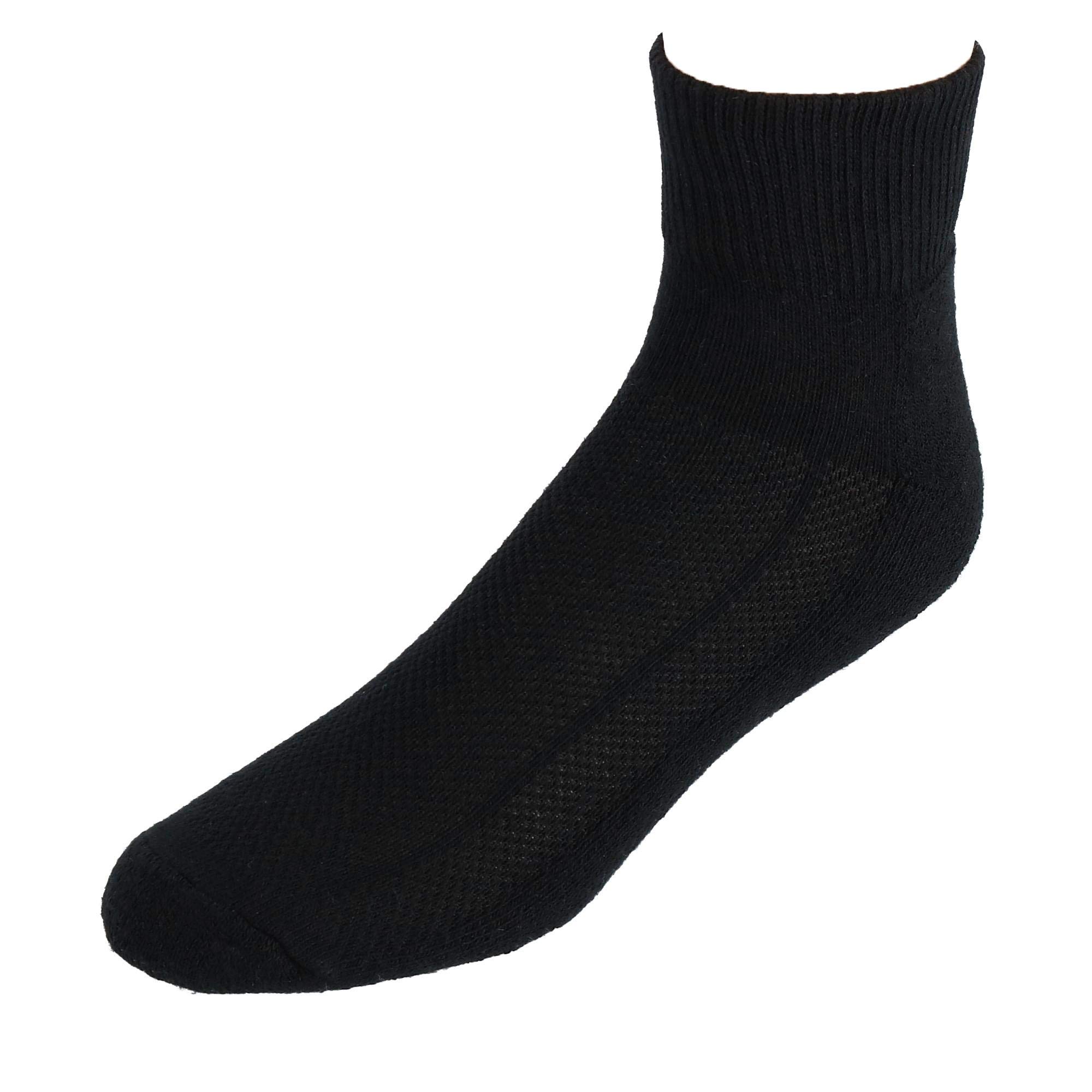 Men's 6-pair Half Cushion Breathable No Show Socks