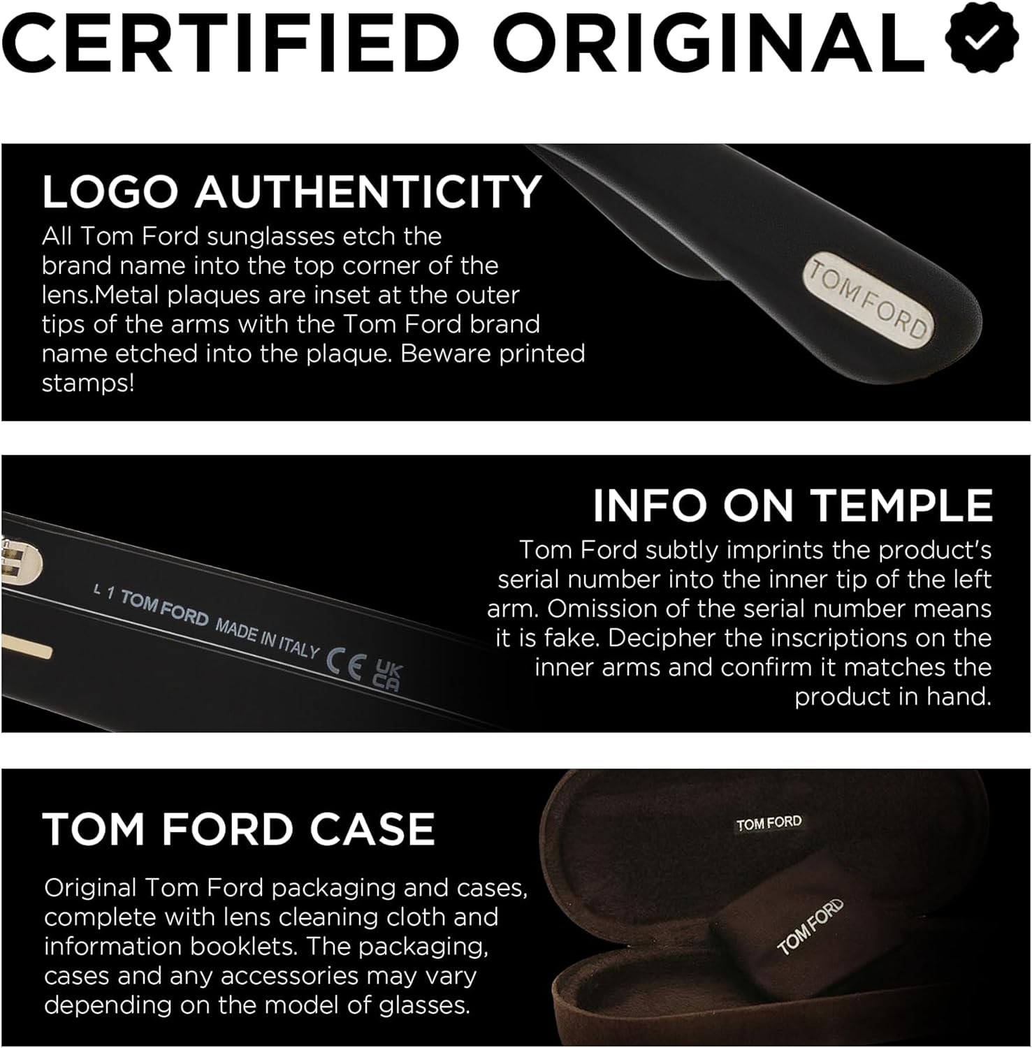 Tom Ford FT5802-B Retangle Shape Eyeglass Frame With Luxury Eyewear Kit - Image 6