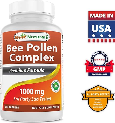 Miniatura 7 de Complejo de polen de abeja 1000 mg y cloruro de magnesio 520 mg