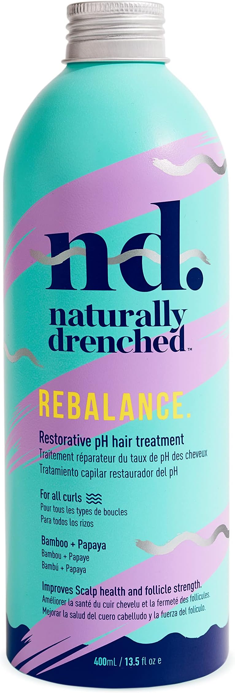 Rebalance Pre-Conditioner Hair Treatment for Dry, Damaged or Color Treated Hair | Vegan, Phalate & Paraben-Free | 13.5 Ounces